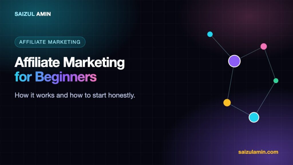 Affiliate Marketing for Beginners: How It Works and How to Start Honestly Affiliate Marketing for Beginners: How It Works and How to Start Honestly