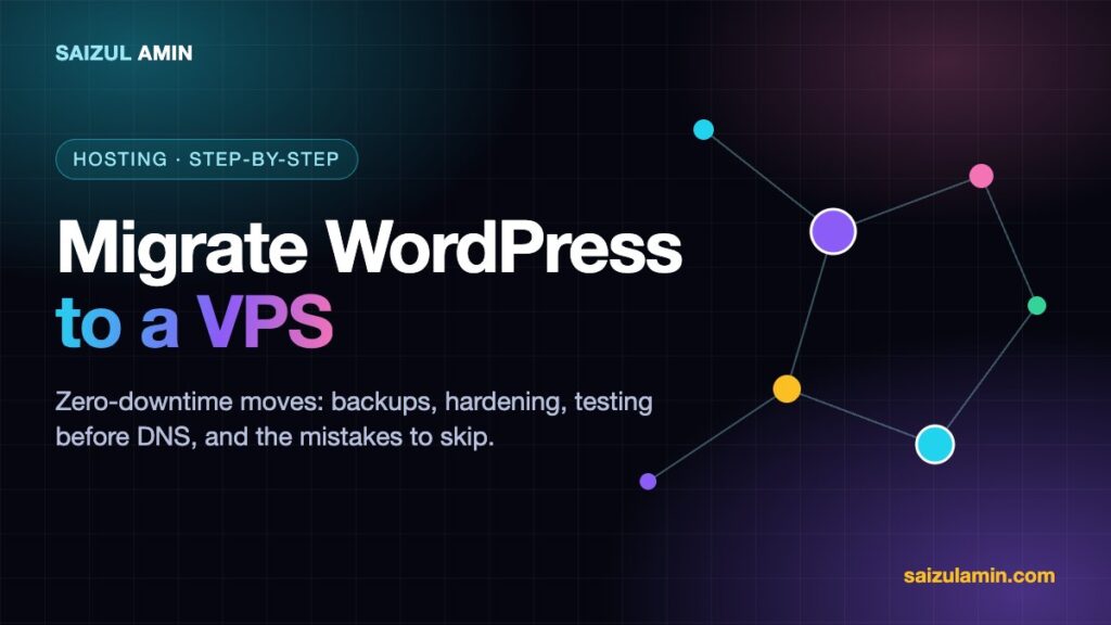 How to Migrate a WordPress Site to a VPS Without Downtime (Step-by-Step) How to Migrate a WordPress Site to a VPS Without Downtime (Step-by-Step)